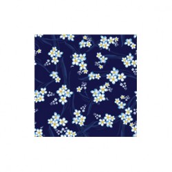 Beyaz Lacivert Sarı Desen CD-0020