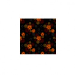 Bordo Kahve Oranj Romantik Desen RD-0030