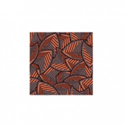 Gri Oranj Krem Etnik Desen ED-0007