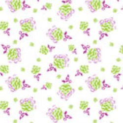 Gri Pembe Yeşil Sarı Çıtır Çiçek Tüp Desen  CD-0091