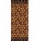 Kahve Mor Sarı Eteği Sulu Desen ES-0005