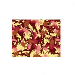 Kahve Pembe Krem Kamuflaj Desen KM-0001
