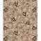 Kırmızı Krem Siyah Romantik Desen RD-0005