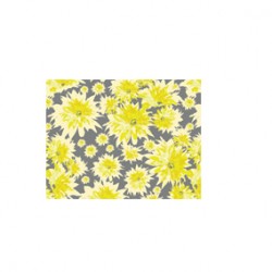 Krem Yeşil Gri Romantik Desen RD-0011