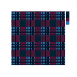 Lacivert Bordo Siyah Mavi Ekose Desen-EK-0001