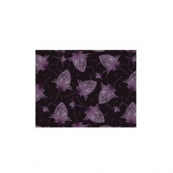 Lila Mor Siyah Etnik Desen ED-0006