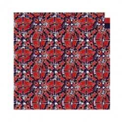 Mavi Bordo Opart Desen OPA-0004