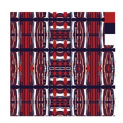 Mavi Bordo Opart Desen OPA-0005