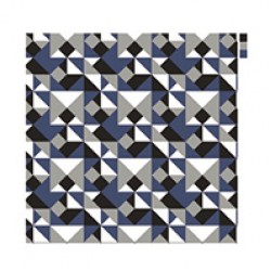 Mavi Gri Siyah Opart Desen OPA-0023
