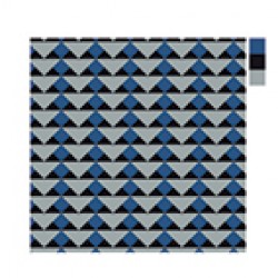 Mavi Gri Siyah Opart Desen OPA-0024