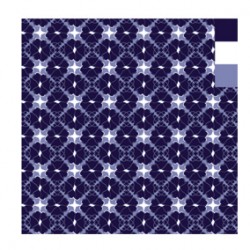 Mavi Lacivert Opart Desen OPA-0011