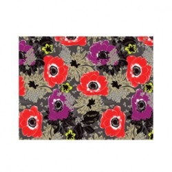 Mor Gri Fuşya Fuşya Romantik Desen RD-0010