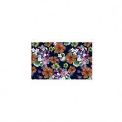Mor Yeşil Kahve Çiçek Desen CD-0031
