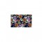 Mor Yeşil Kahve Çiçek Desen CD-0031