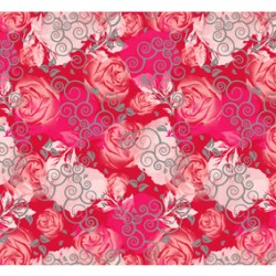 Pembe Beyaz Gri Romantik Desen RD-0009