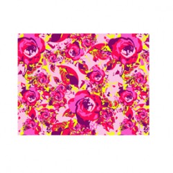 Sarı Pembe Mor Kamuflaj Desen KM-0002