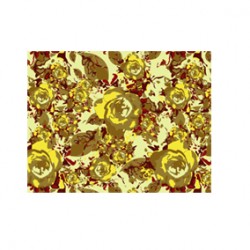 Sarı Yeşil Bordo Kamuflaj Desen KM-0002