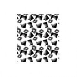 Siyah Beyaz Geometrik Desen GED-0011