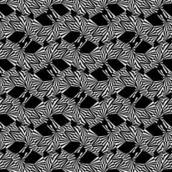 Siyah Gri Opart Desen OPA-0039