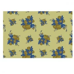 Yeşil Mavi Romantik Desen RD-0028