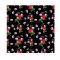 Yeşil Mor Kırmızı Romantik Desen RD-0021