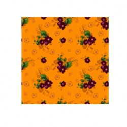 Yeşil Oranj Mor Romantik Desen RD-0020