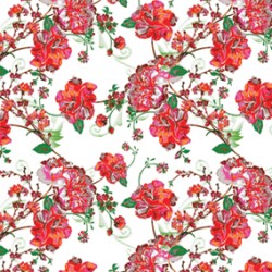 Yeşil Pembe Kahveromantik Desen RD-0017