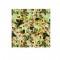 Yeşil Sarı Pembe Çiçek Desen CD-0052